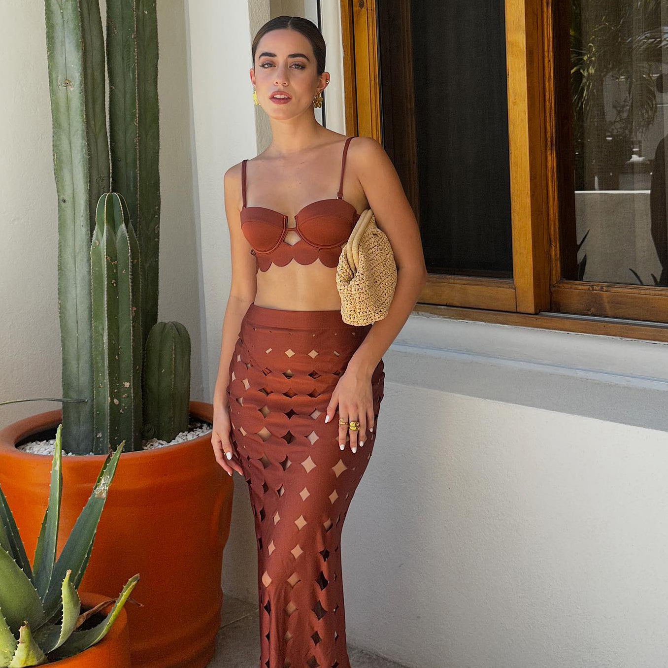 Romeo 2 pcs Swimsuit With Skirt