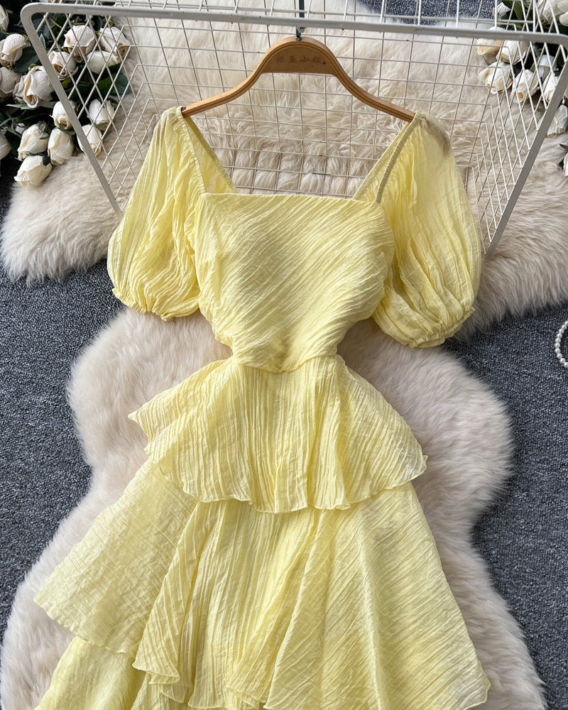 Sofia Ruffle Layer Maxi Dress