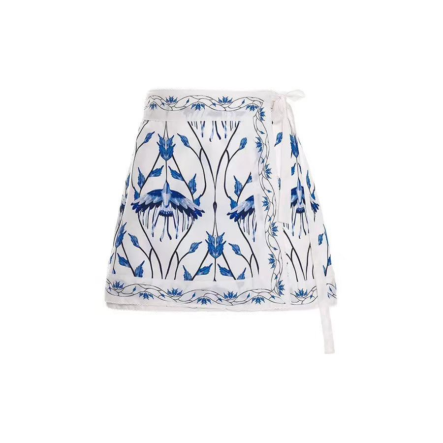 Anouk 2 Pcs Printed Swimsuit With Sarong