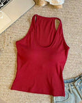 Anna Crop Padded Top