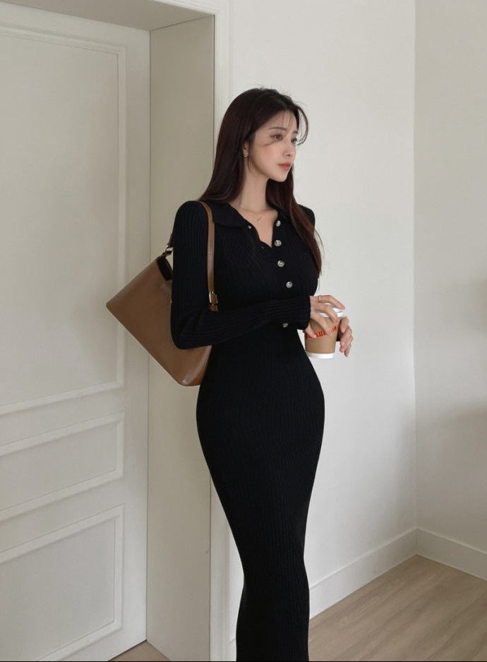 Nadine Midi Knitted Dress