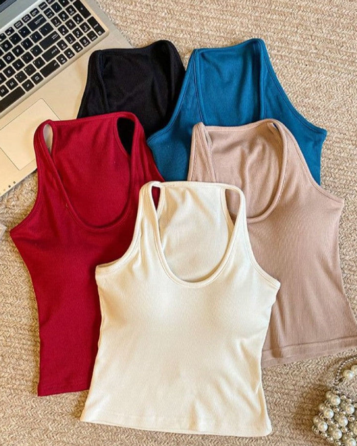 Anna Crop Padded Top