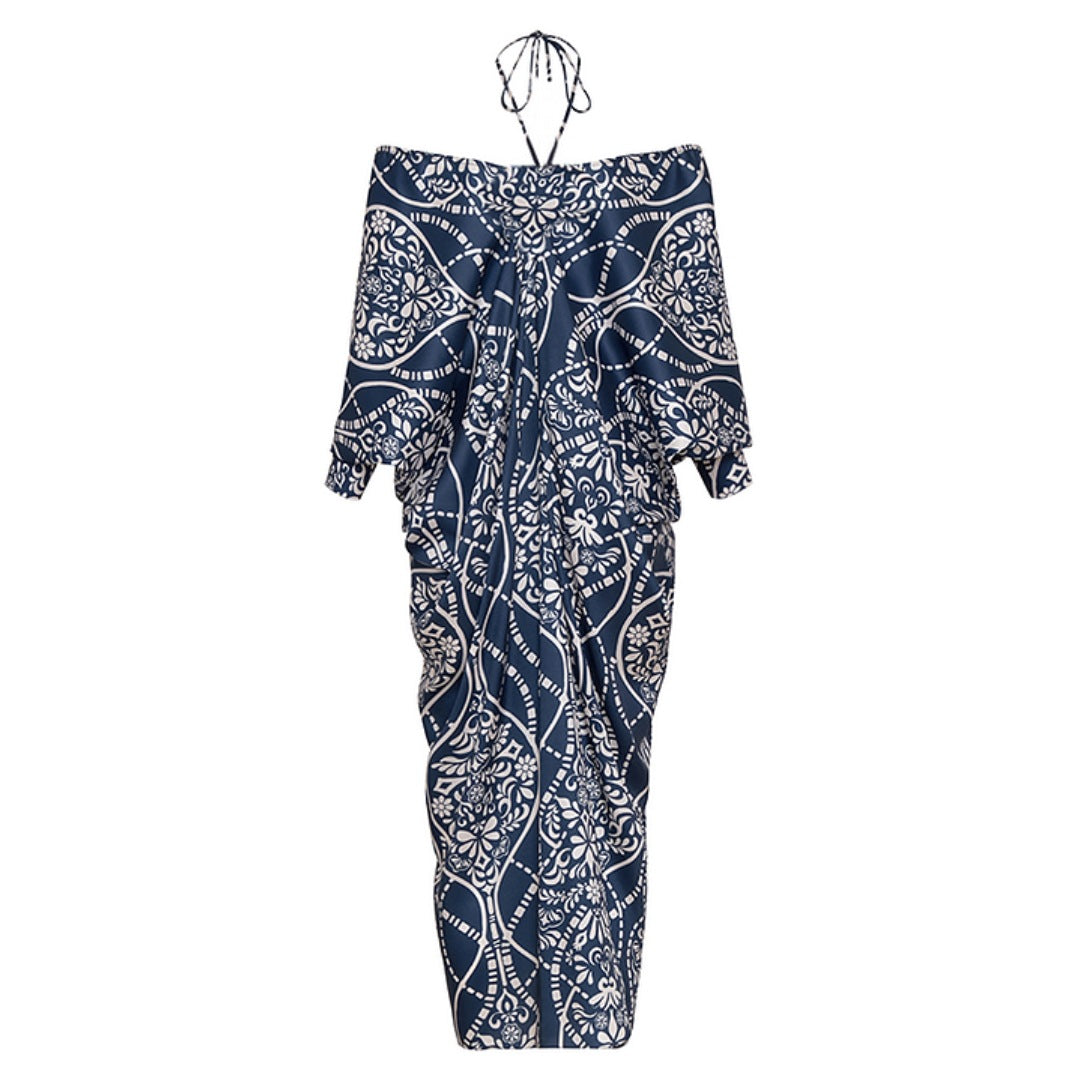Axelle Printed Swimsuit With Coverup