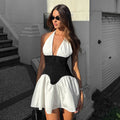 Carina Halterneck Mini Dress