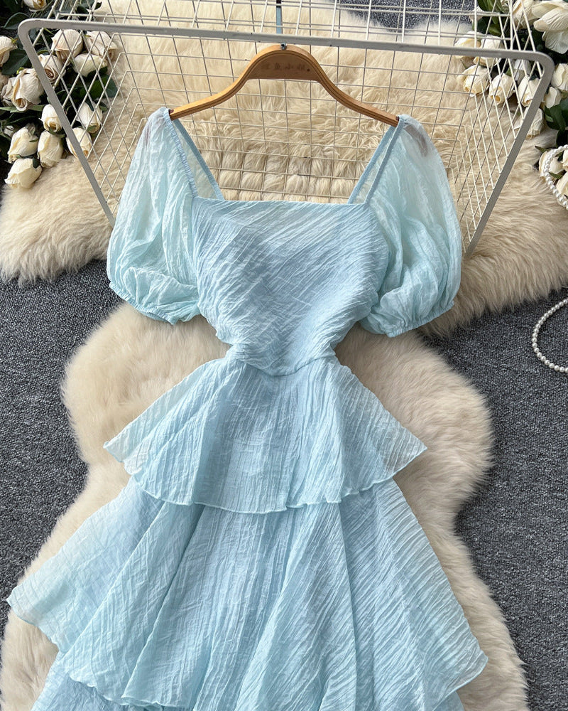 Sofia Ruffle Layer Maxi Dress