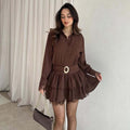 Anae Mini Dress With Belt