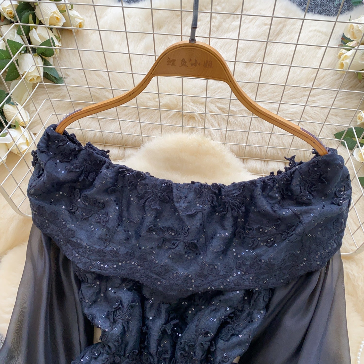 Odessa Embroidery Off Shoulder Top