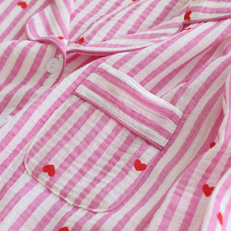 Iskra Striped Heart Nightsuit