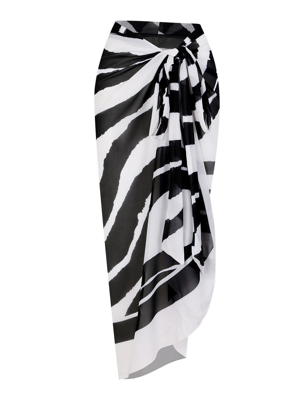 Mabel Ruffle Swimsuit With Sarong