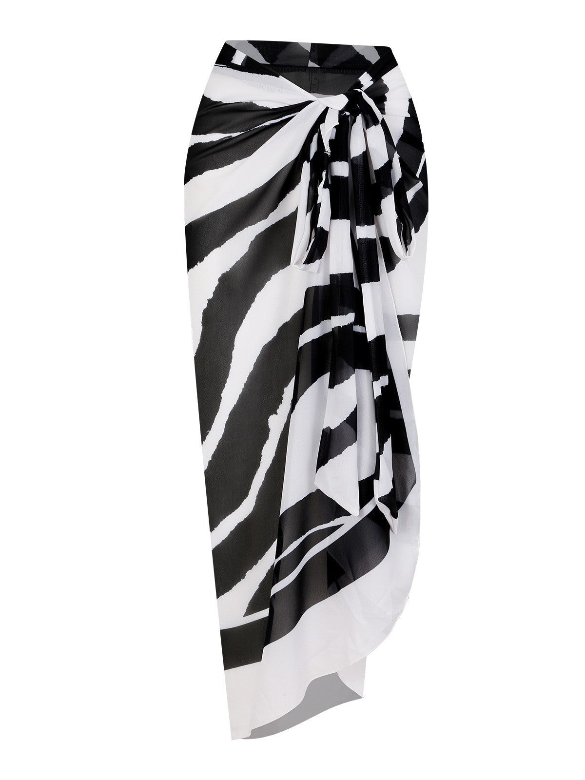 Mabel Ruffle Swimsuit With Sarong