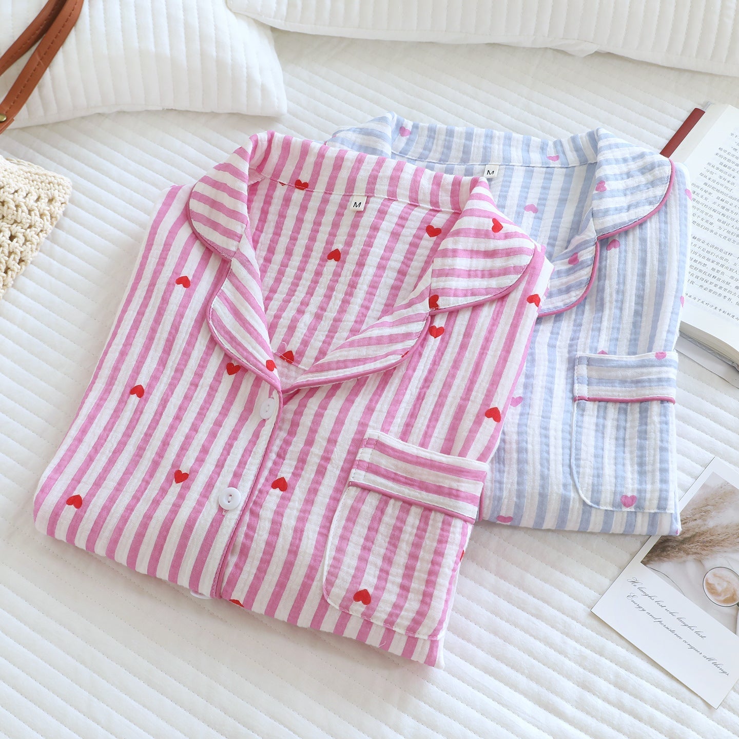 Iskra Striped Heart Nightsuit