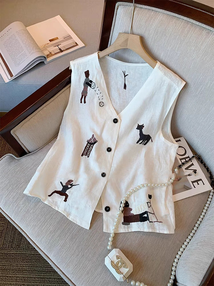 Agnes Vest Summer Top