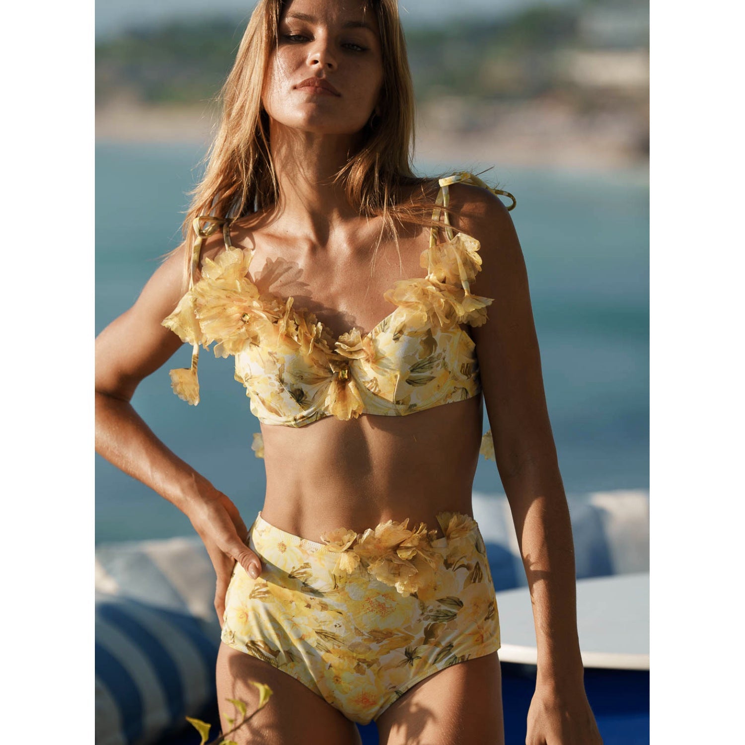 Fern Printed Bikini Swimsuit