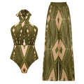 Berlin Printed Swimsuit With Pant