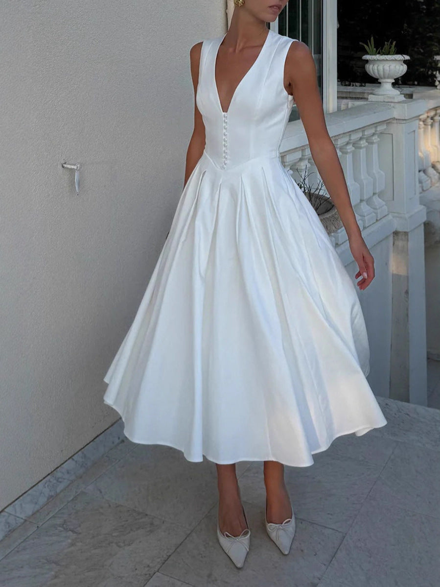 Demy Sleeveless Maxi Dress