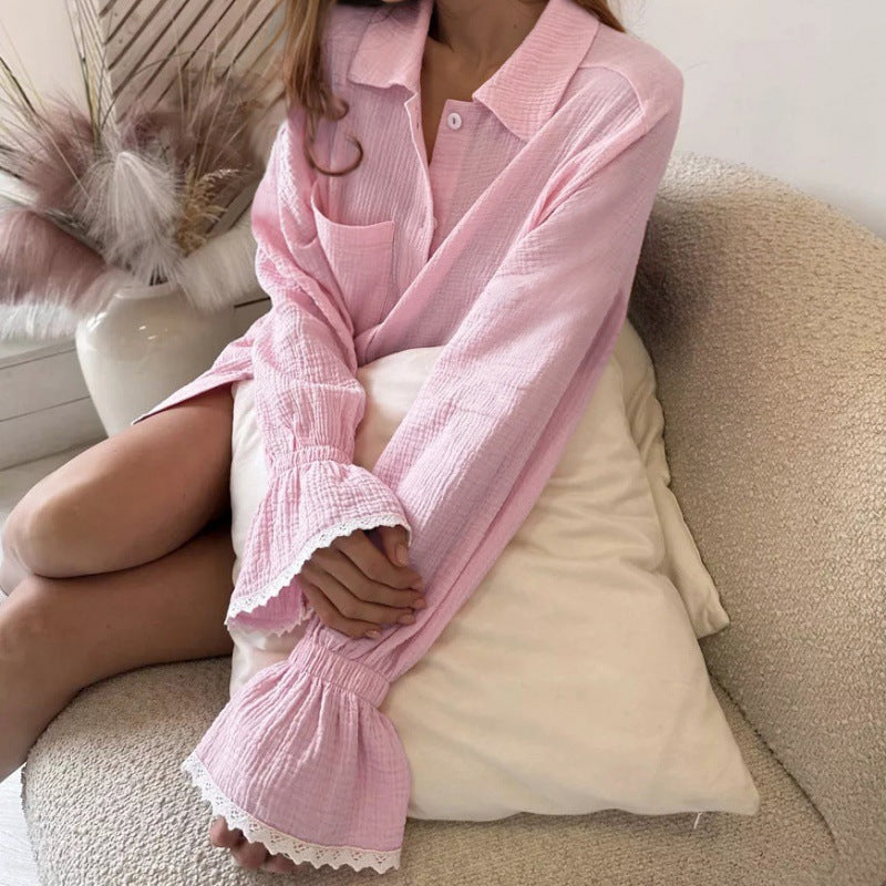 Emma Oversized Cotton Nightsuit Short
