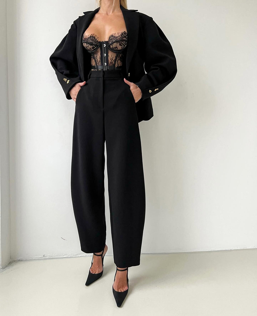 Serbia High Waist Formal Pant