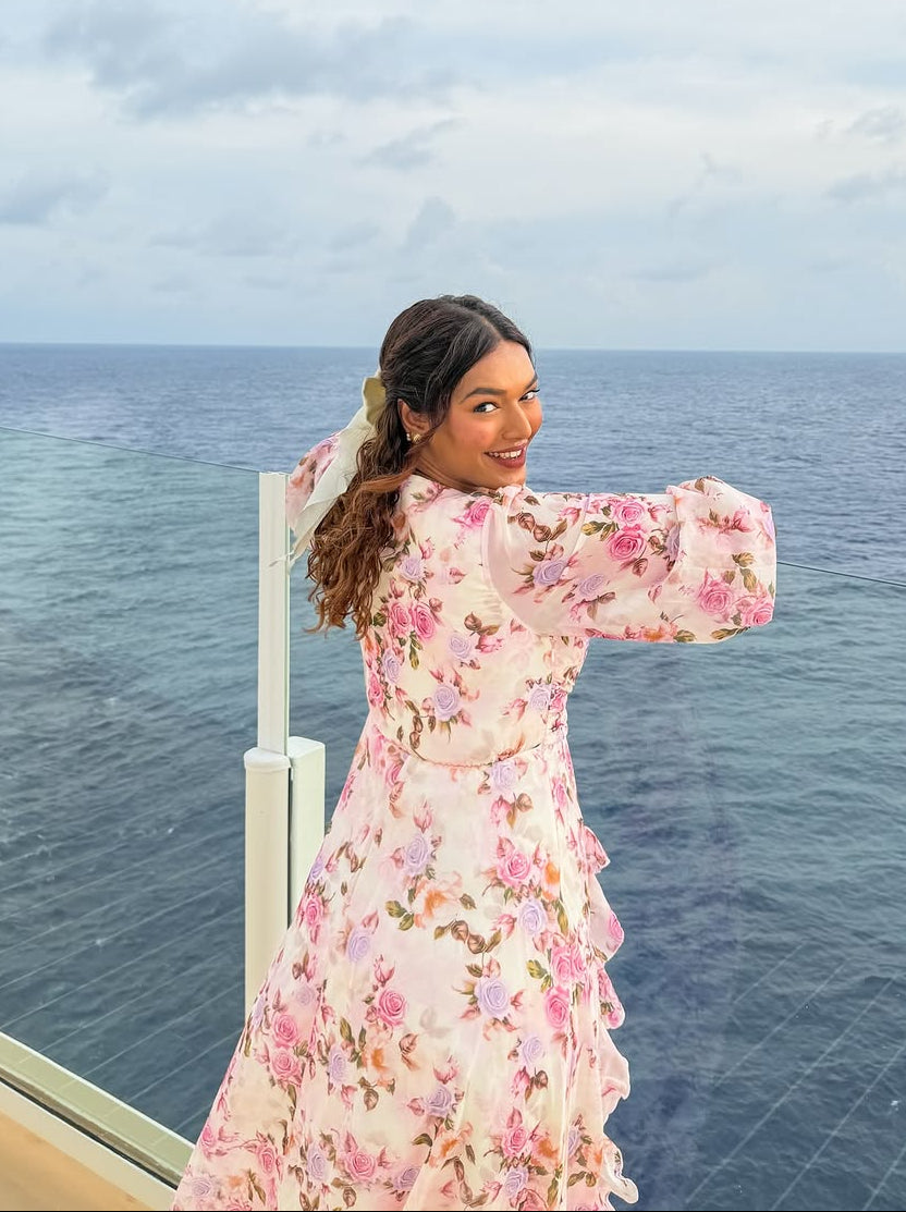 Nelia Floral Maxi Dress