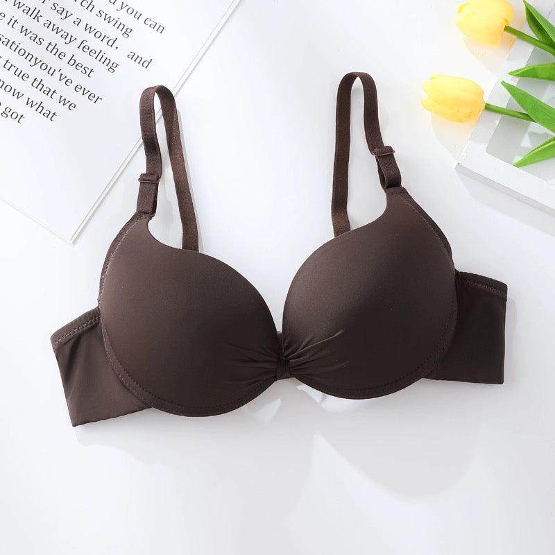 May Seamless Bralettes In Olive