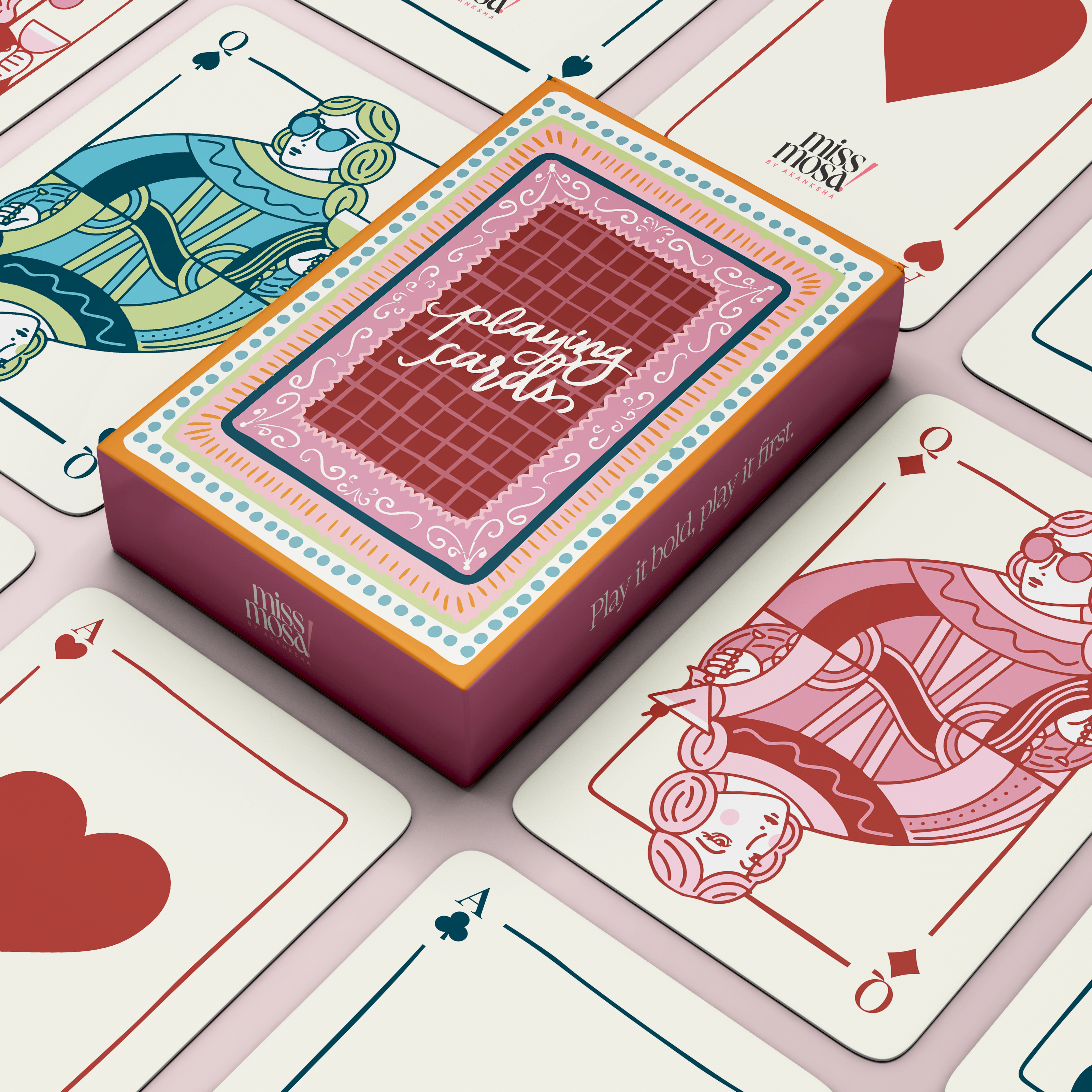 Miss Mosa Playing Cards- Diwali Edition