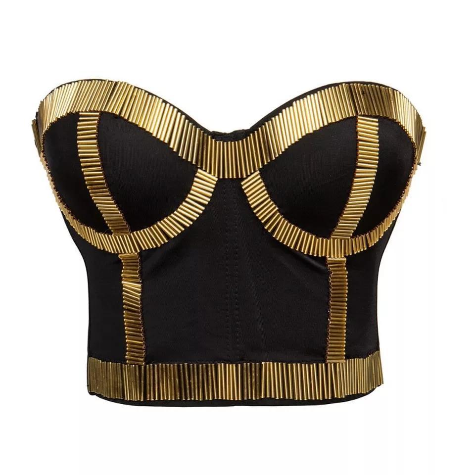 Statement Costa Bustier in Black