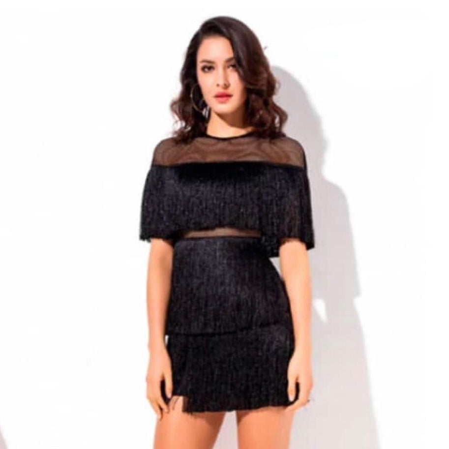 Araya Statement Tassel Dress