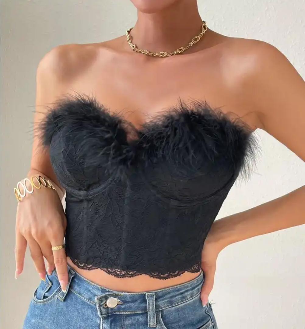 Helix Fur BustieråÊTop